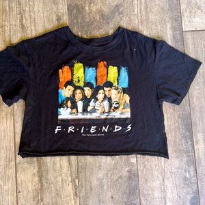 Women’s crop top Friends TV show 90s shirt